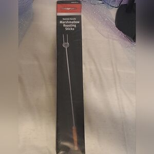 Snap-on Red and Black Marshmallow Roasting Sticks Set